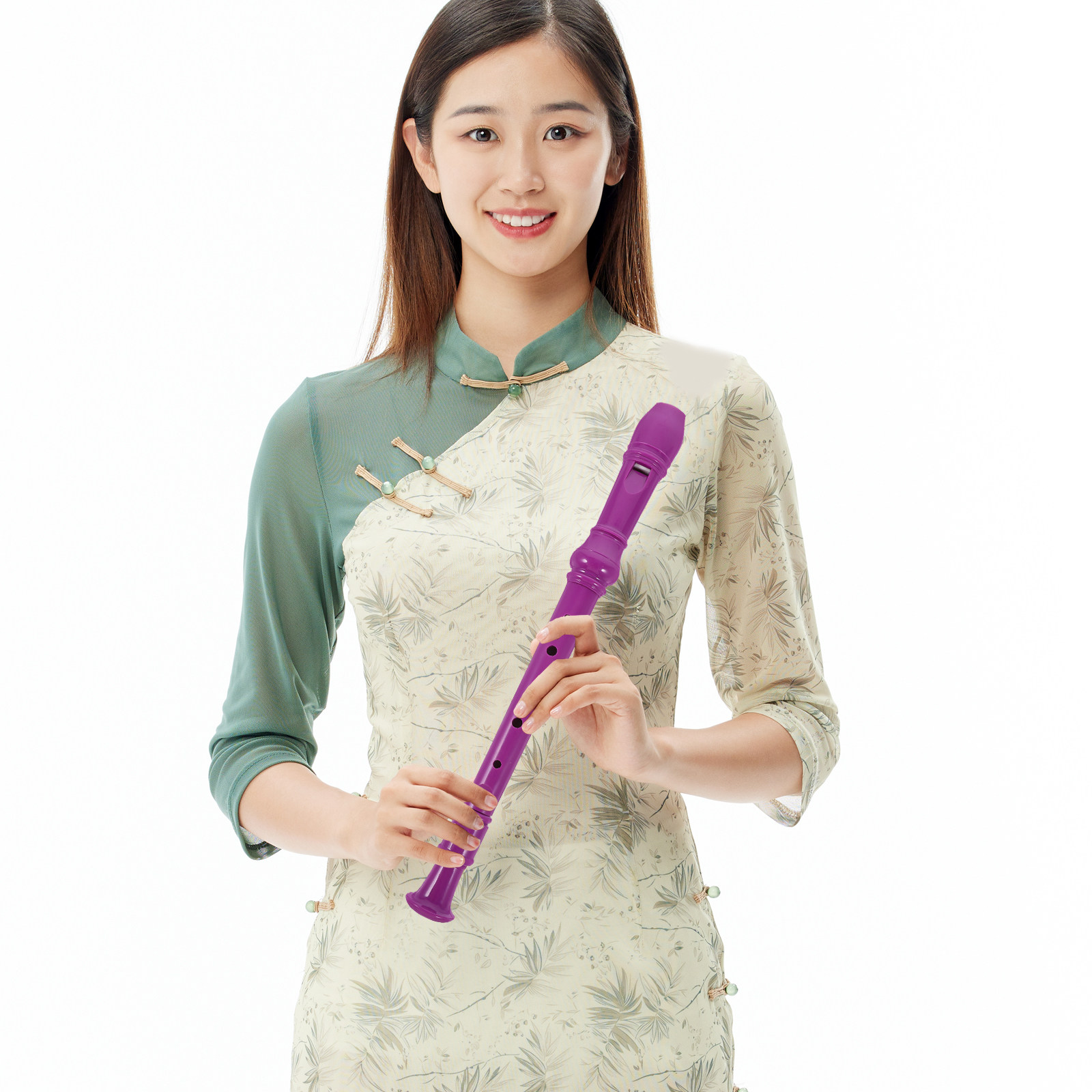1Set Soprano Recorder 8 Hole A - Musical Instrument Recorder ulasan dan harga