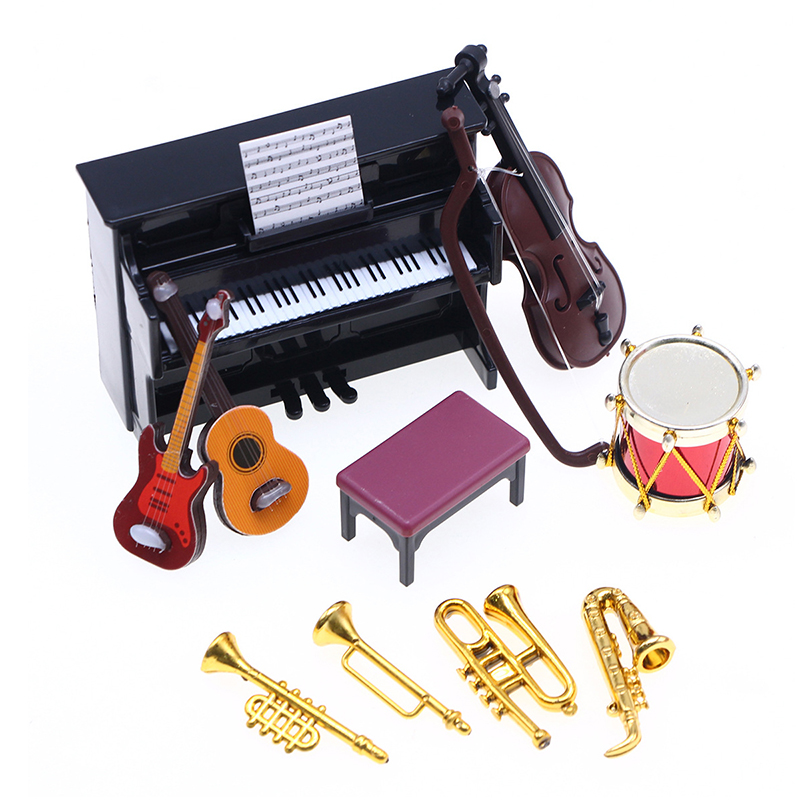 【M】1:12 Dollhouse Miniature Cl - Musical Instrument Project ulasan dan harga