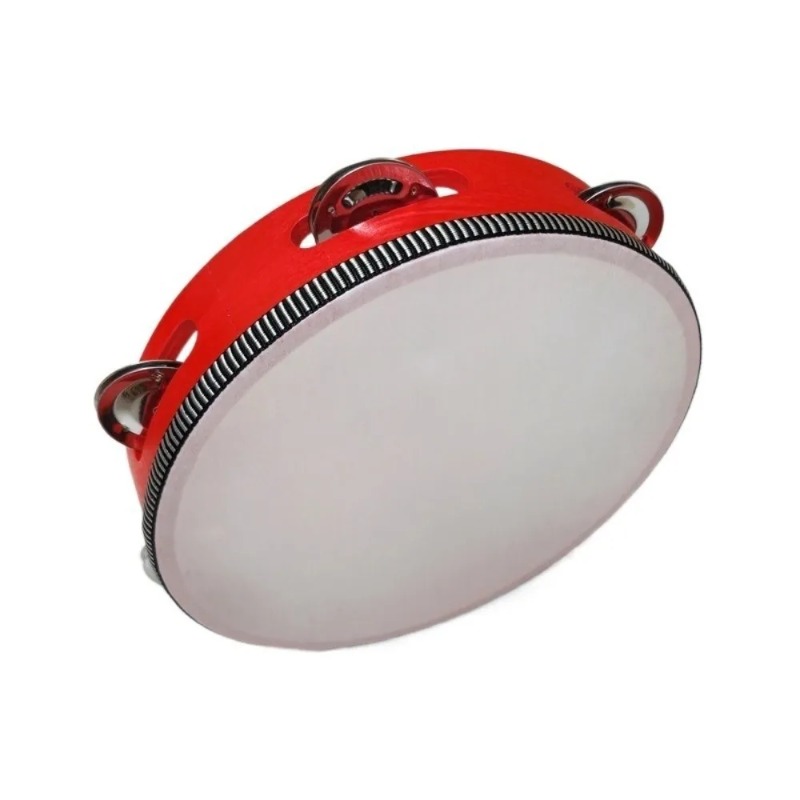 4/6/8/10 Inch Hand Held Metal  - Musical Instrument Tambourine ulasan dan harga