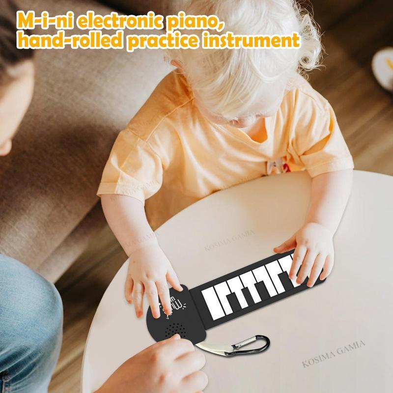 Roll Up Electronic Piano Silic - Musical Instrument Project ulasan dan harga