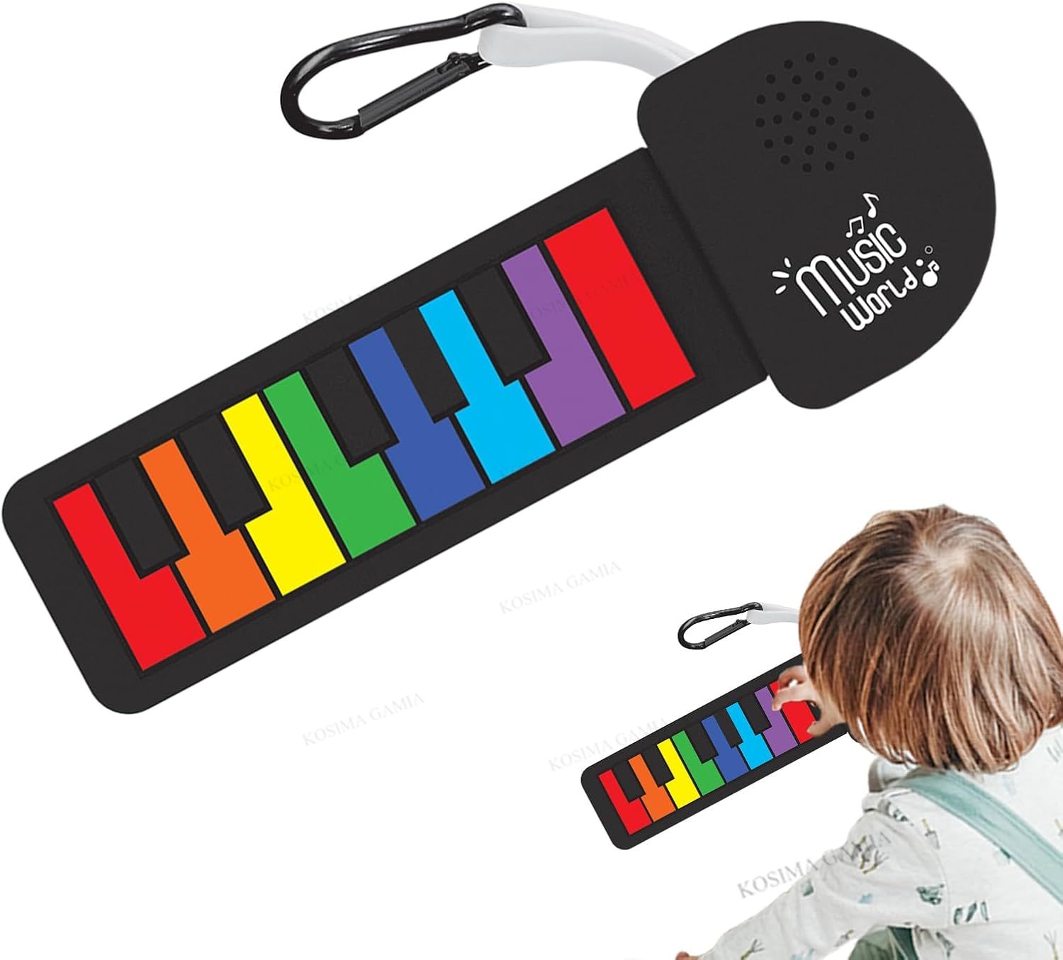 Roll Up Electronic Piano Silic - Musical Instrument Project ulasan dan harga