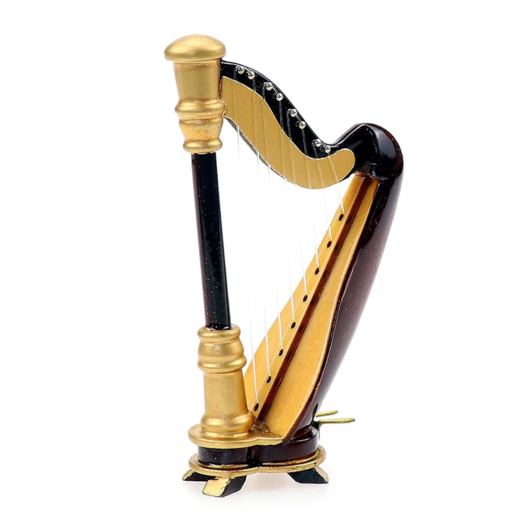 B05C-Wooden Miniature Harp Wit - Musical Instrument Project ulasan dan harga