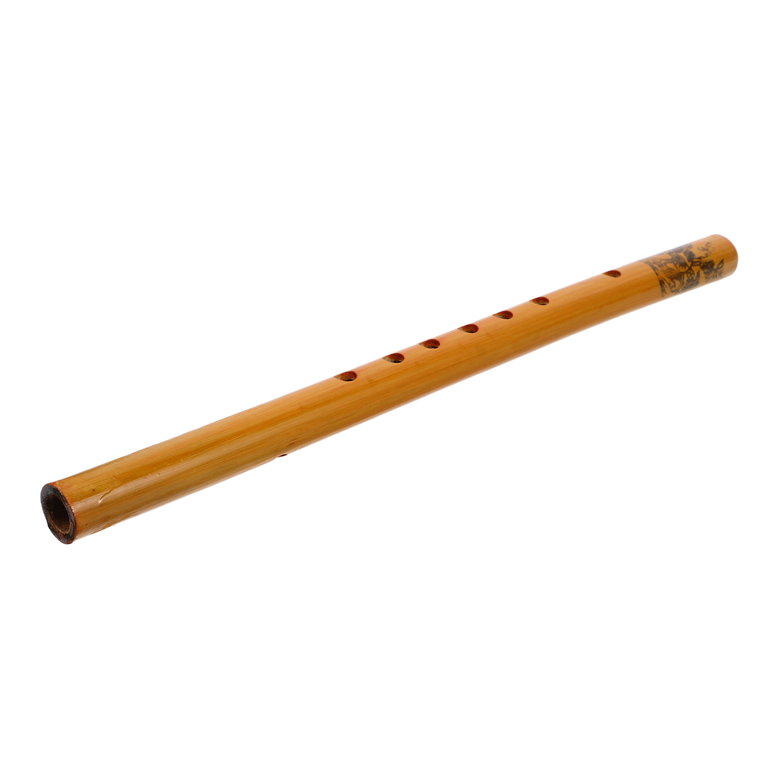 33Cm Bamboo Vertical Flute Beg - Musical Instrument Recorder ulasan dan harga