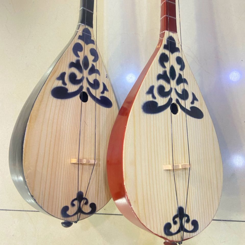 80CM Dombra 2 String Kazakh Et - Musical Instrument Drawing ulasan dan harga