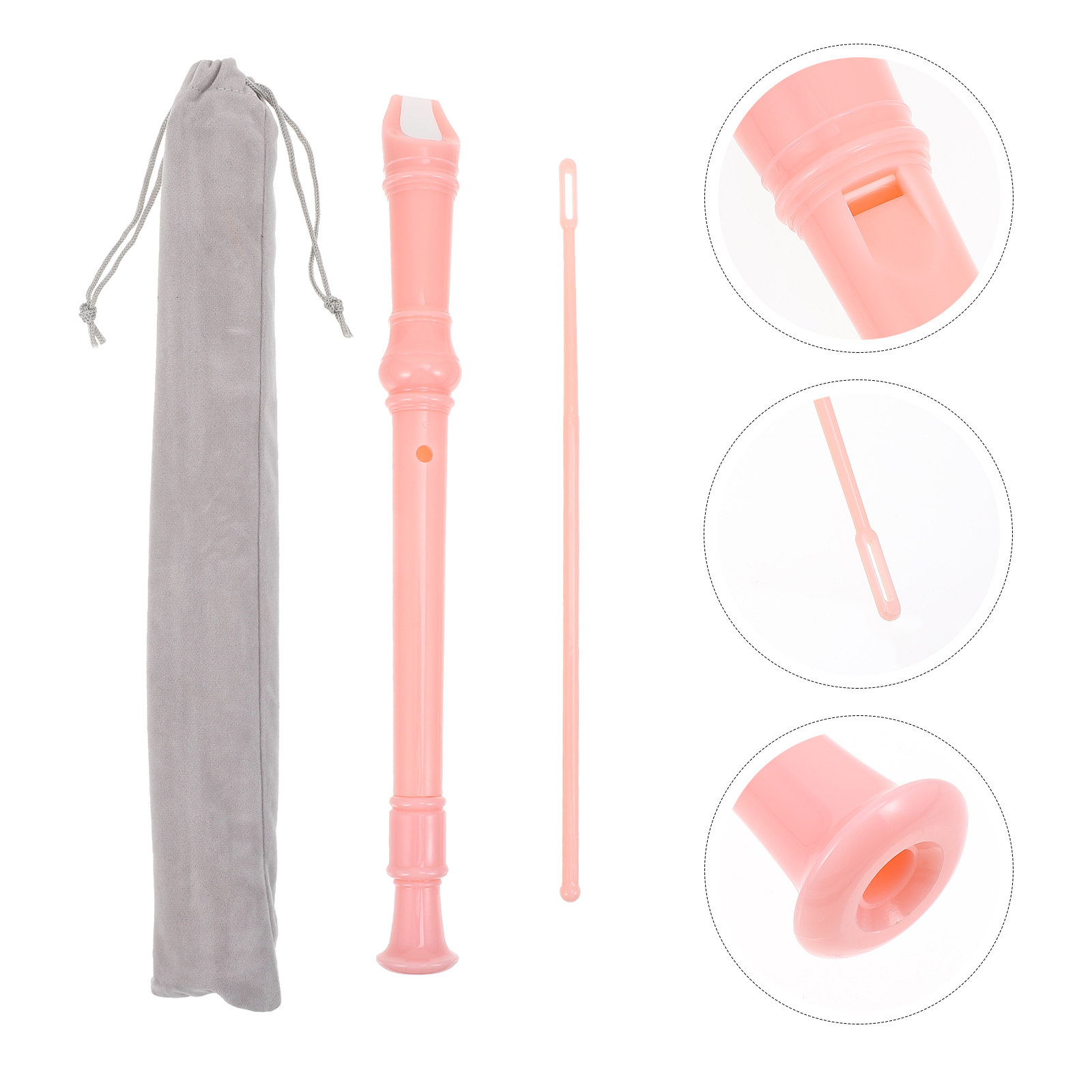 1Set 8 Hole Clarinet Soprano R - Musical Instrument Recorder ulasan dan harga