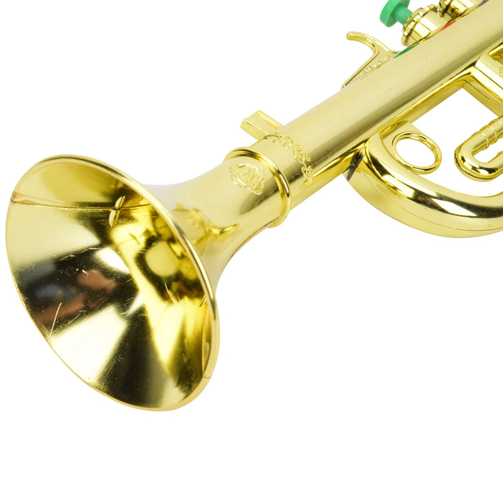 Kid Trumpet Golden Coated Plas - Musical Instrument Project ulasan dan harga