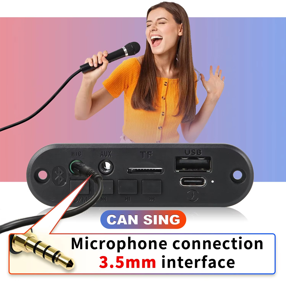 KEBIDU Bluetooth 5.0 MP3 WAV D - Musical Instrument Recorder ulasan dan harga
